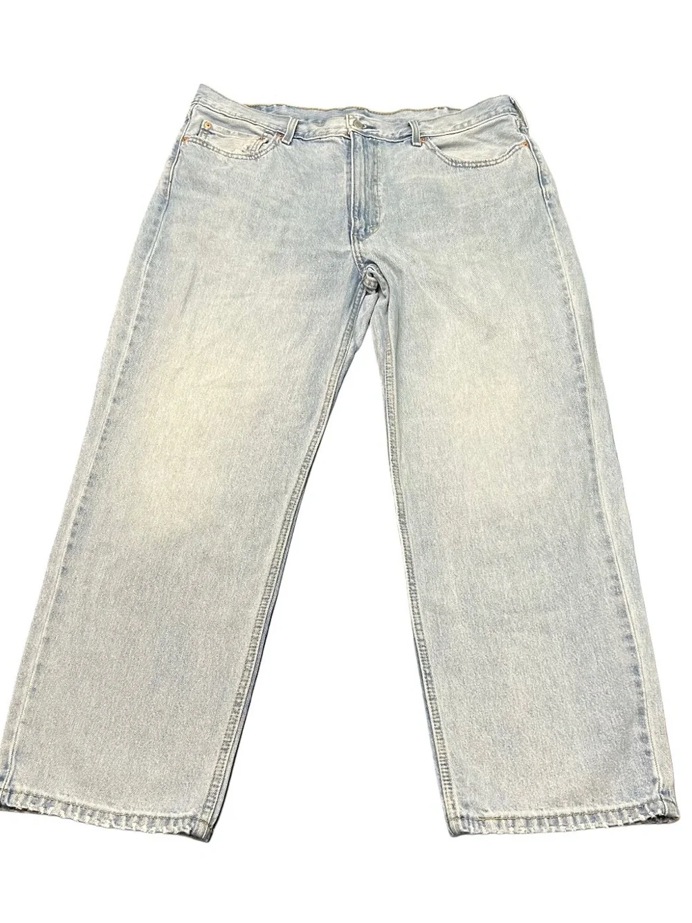 Vintage Levis 550 Jeans Men’s 40x30 Relaxed Baggy Fit Light Wash Denim Y2K